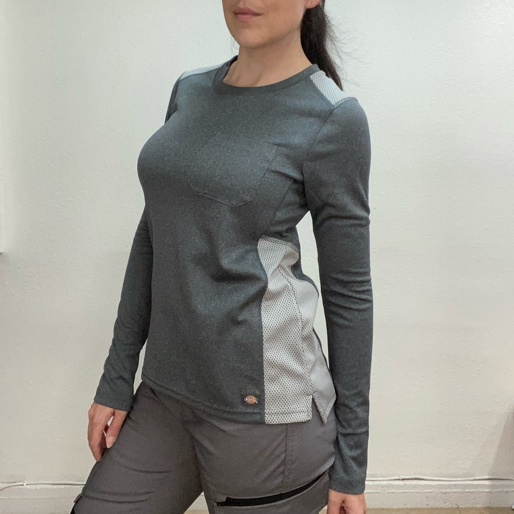 NWT Dickies Temp iQ 365 grey shirt